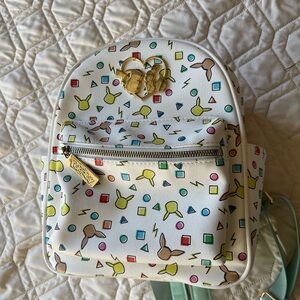 Pikachu x Eevee Pokémon Mini Backpack multicolor gold mint
